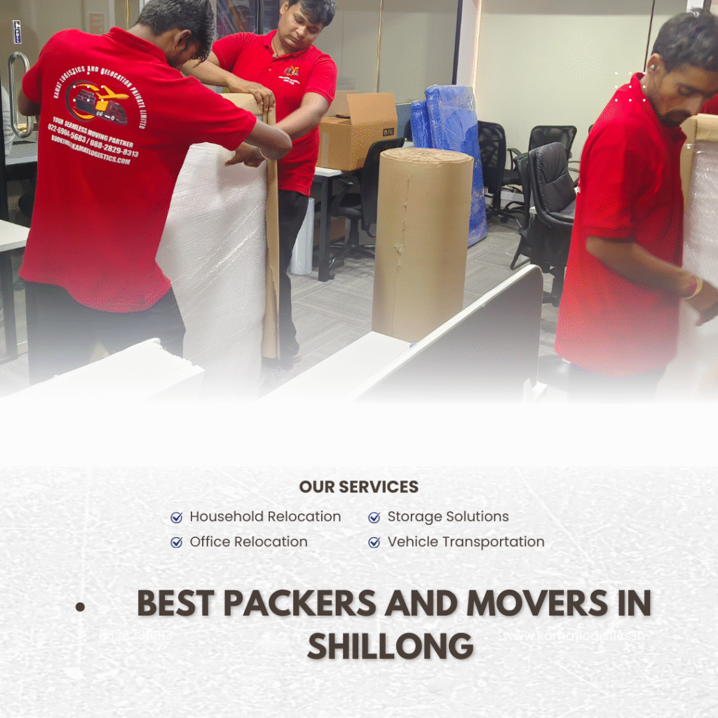 Best Packers and Movers in Shillong