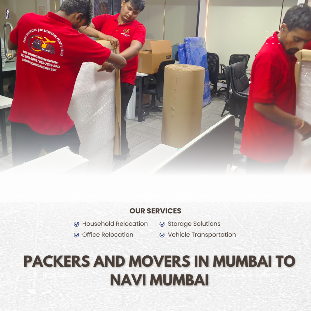 Packers and Movers in Mumbai to Navi Mumbai​
