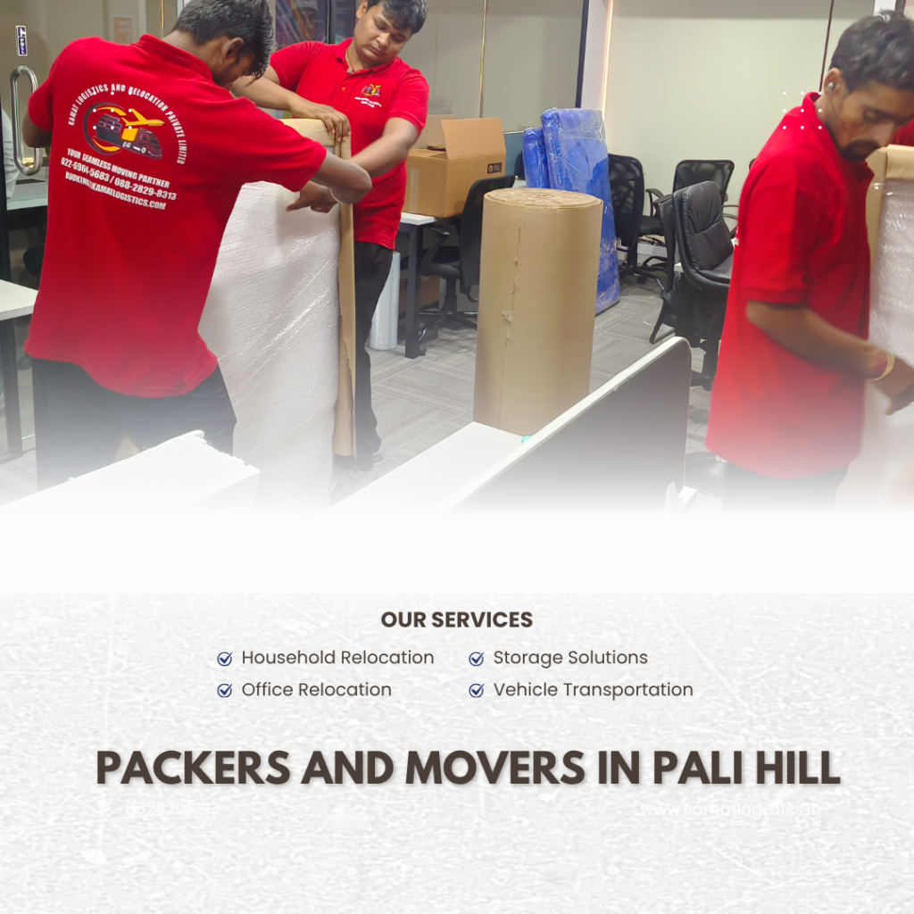 packers and movers in pali hill